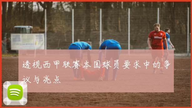 透视西甲联赛本国球员要求中的争议与亮点